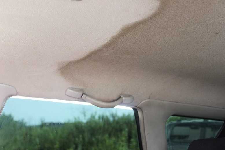 Как помыть потолок в машине, чем отмыть потолок в автомобиле