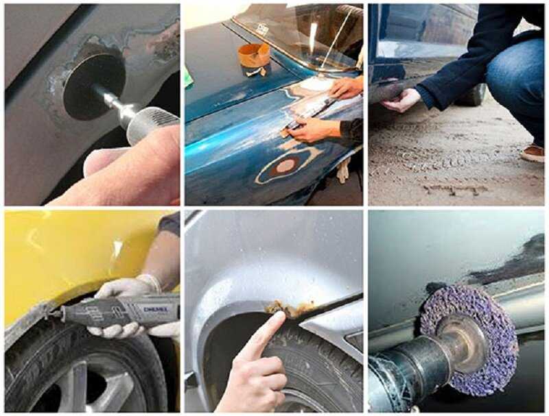 Как убрать ржавчину с кузова автомобиля своими руками - localrepair.ru
