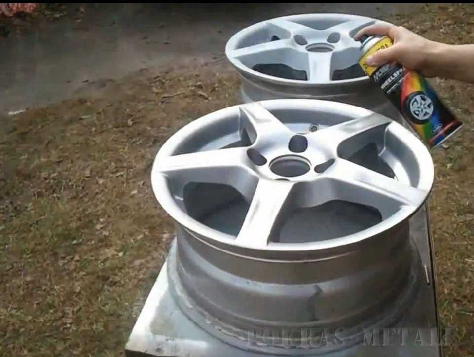 Чем и как покрасить колесные диски самостоятельно. покраска литых дисков своими руками как самостоятельно покрасить колесные диски