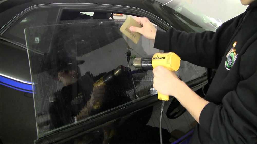 Тонируем стекло автомобиля – пошаговая инструкция