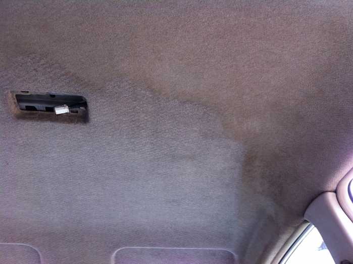 Химчистка потолка автомобиля своими руками: средство для чистки