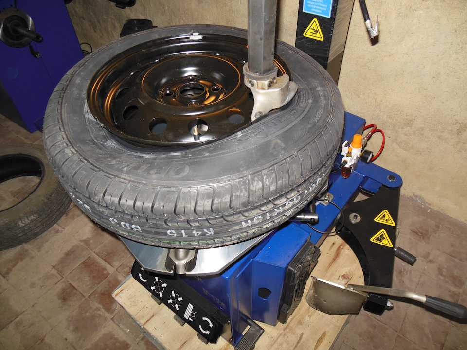 Правильная установка шин на диски. как правильно установить шины