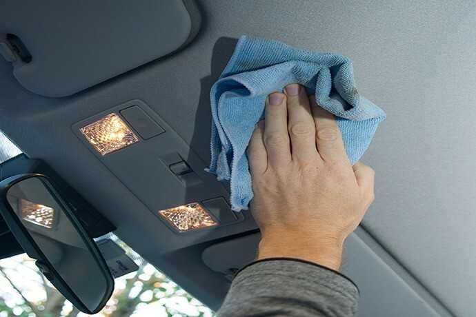 Как очистить потолок автомобиля своими руками? | лайфхаки, идеи и полезные советы