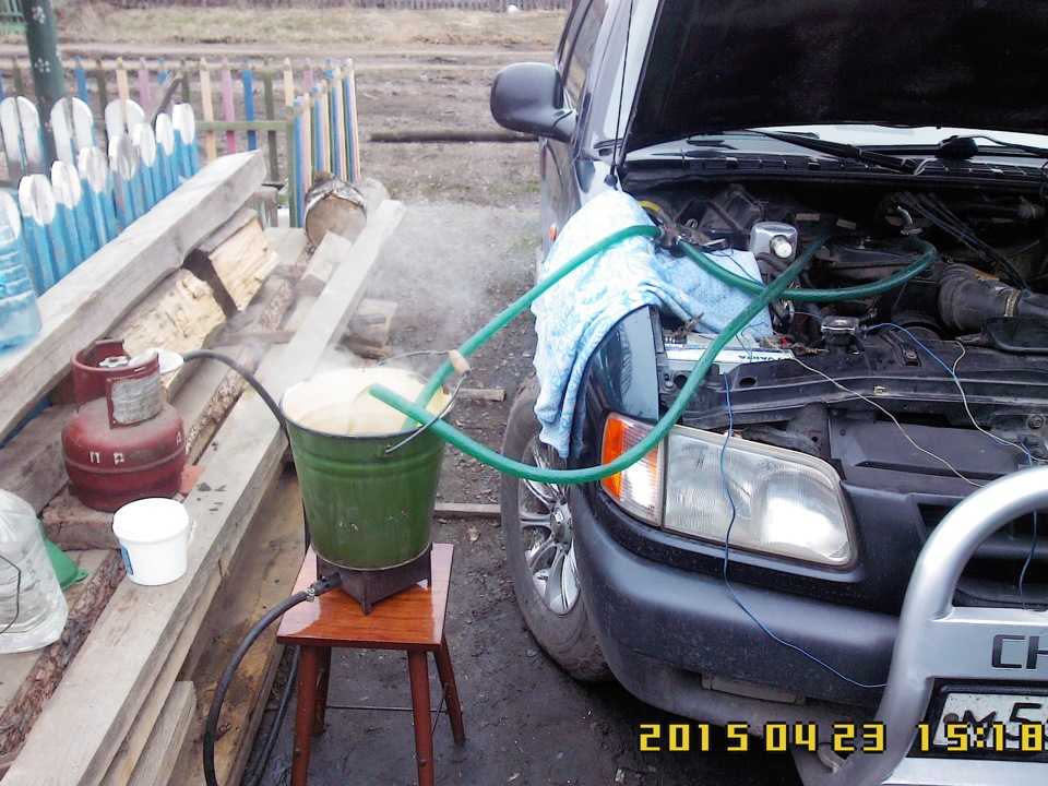 Как и чем промыть радиатор печки автомобиля