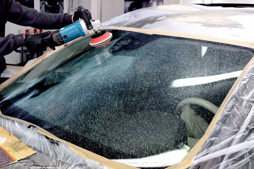 Самостоятельная полировка стекол автомобиля: инструкция + видео