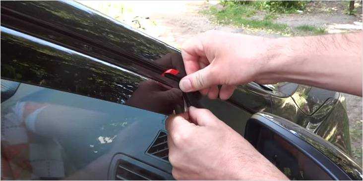 Чем приклеить дефлекторы на автомобиль, и как сделать это аккуратно? + видео » автоноватор