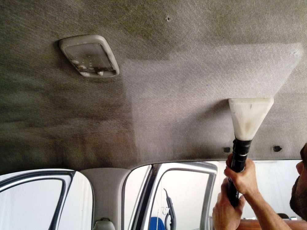 Как и чем помыть потолок в машине? | tuningkod