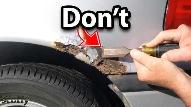 Как убрать ржавчину с кузова автомобиля: чем обработать и зачистить