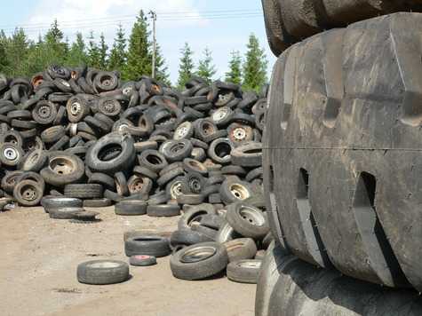 Утилизация шин - куда сдать и где заказать вывоз старых покрышек в россии
