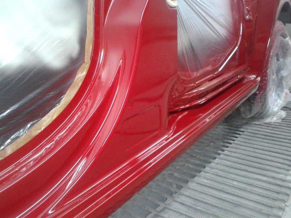 Покраска автомобиля переходом – точечное восстановление кузова