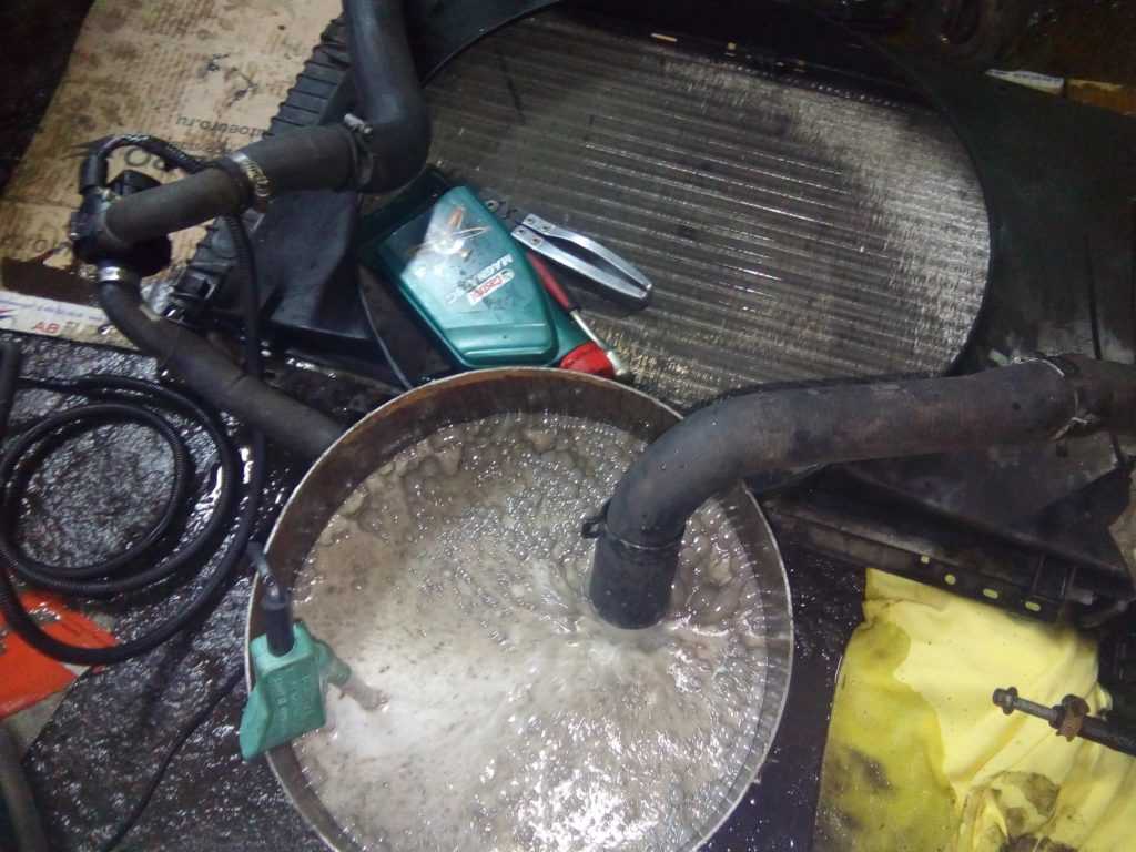 Чем лучше промыть радиатор автомобильной печки