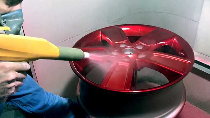 Как покрасить диски своими руками