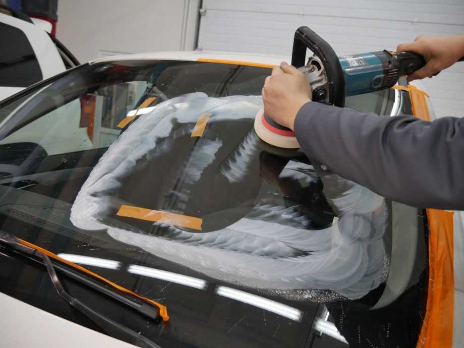 Полировка стекла автомобиля от царапин — полная технология - mensdrive.ru