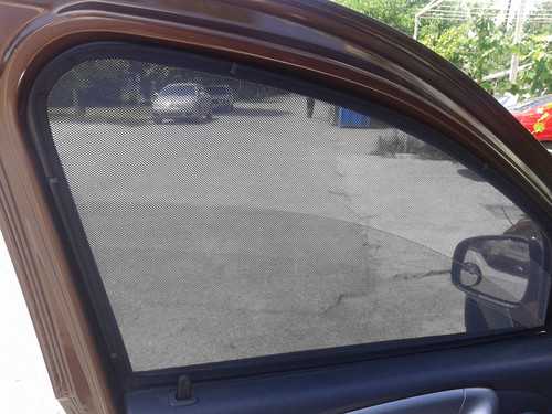 Установка шторок на передние боковые стекла автомобиля