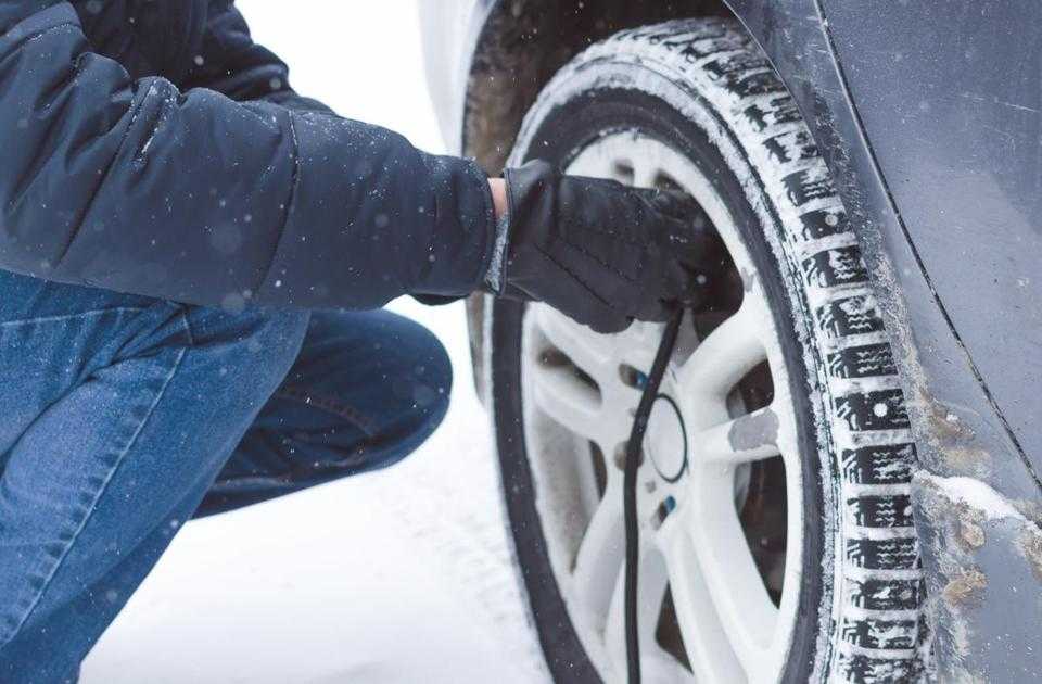 Давление в автомобильных шинах зимой