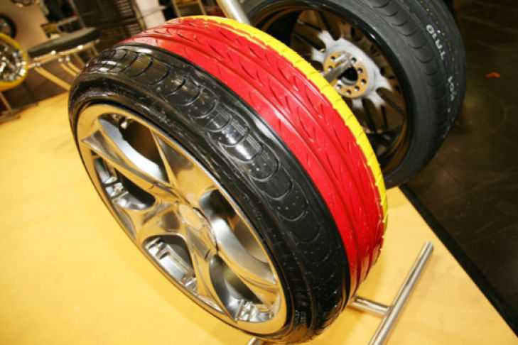 Что означают цветные метки на шинах? | automotolife.com