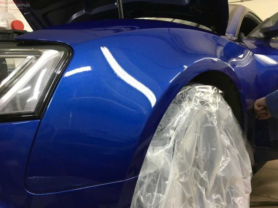 Ремонт сколов лакокрасочного покрытия на кузове автомобиля своими руками - устранение локальных дефектов