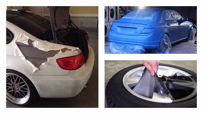 3 основных способа покрытия автомобиля жидкой резиной | auto-gl.ru