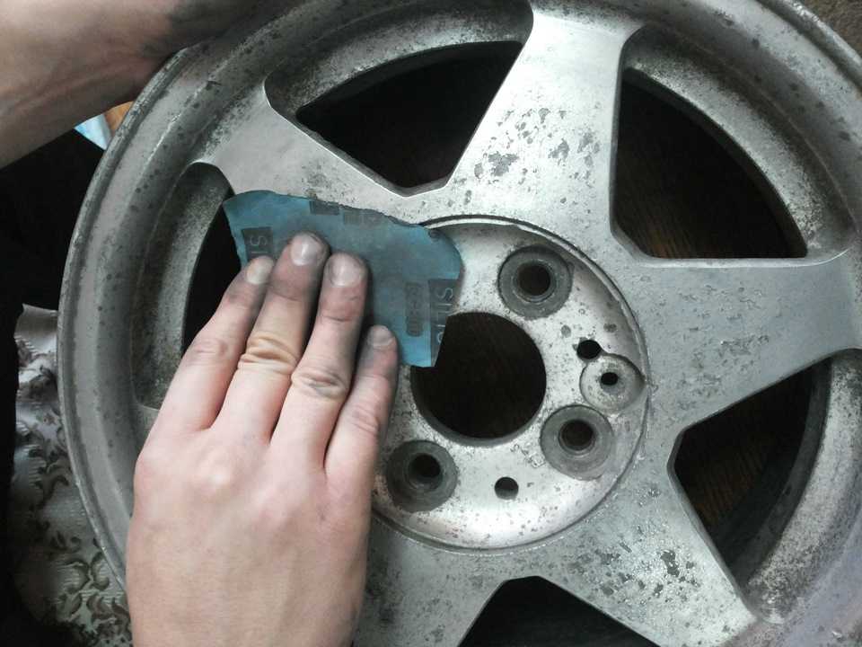 Как восстановить литые диски своими руками?