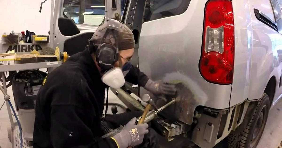 Как сделать кузовной ремонт автомобиля своими руками: рихтовка кузова