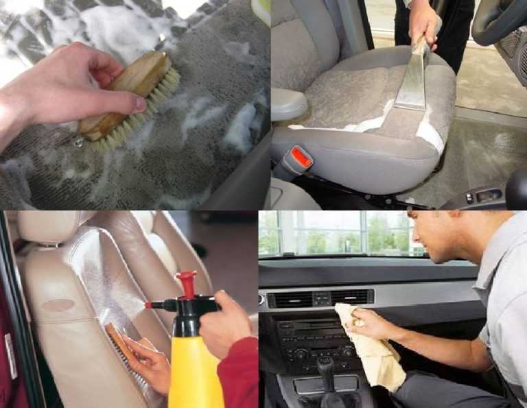 Как и чем почистить салон автомобиля своими руками