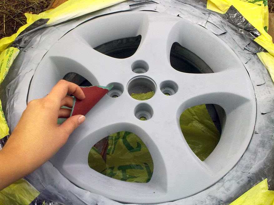 Как самому покрасить диски на автомобиле