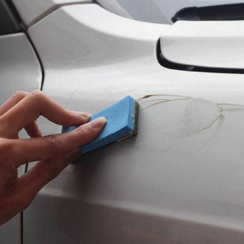 Как закрасить царапину на машине своими руками