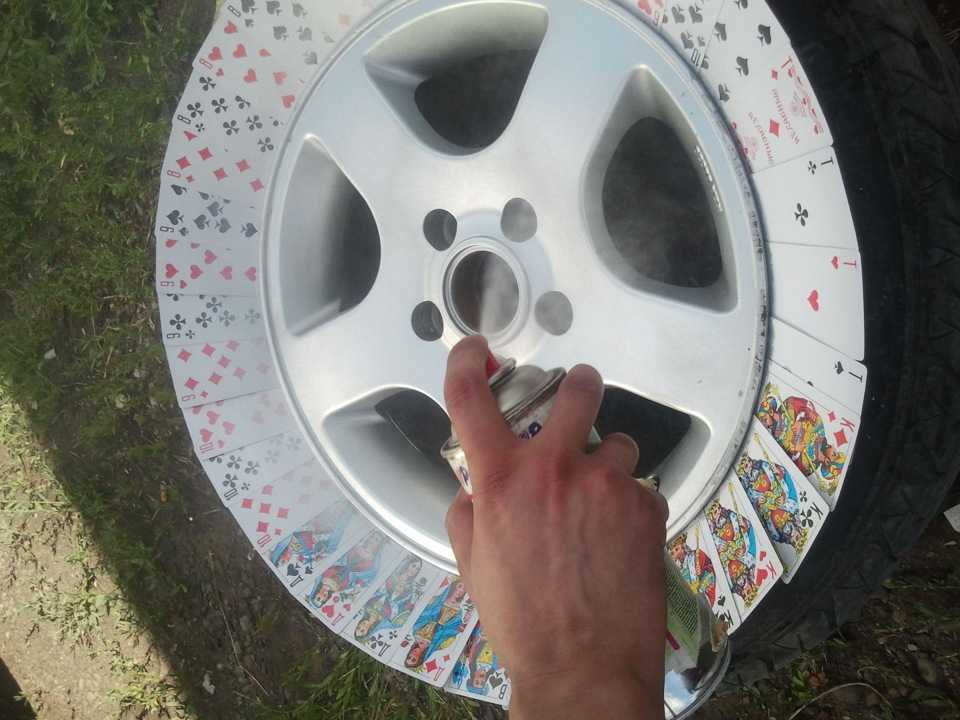 Как покрасить литые диски своими руками?