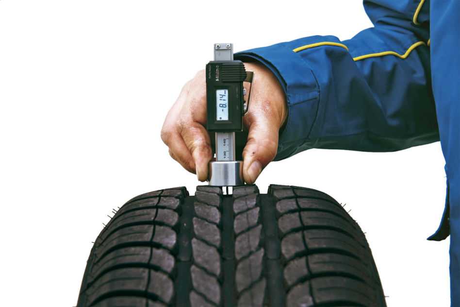 Индикатор износа протектора шины, как сигнал к замене резины