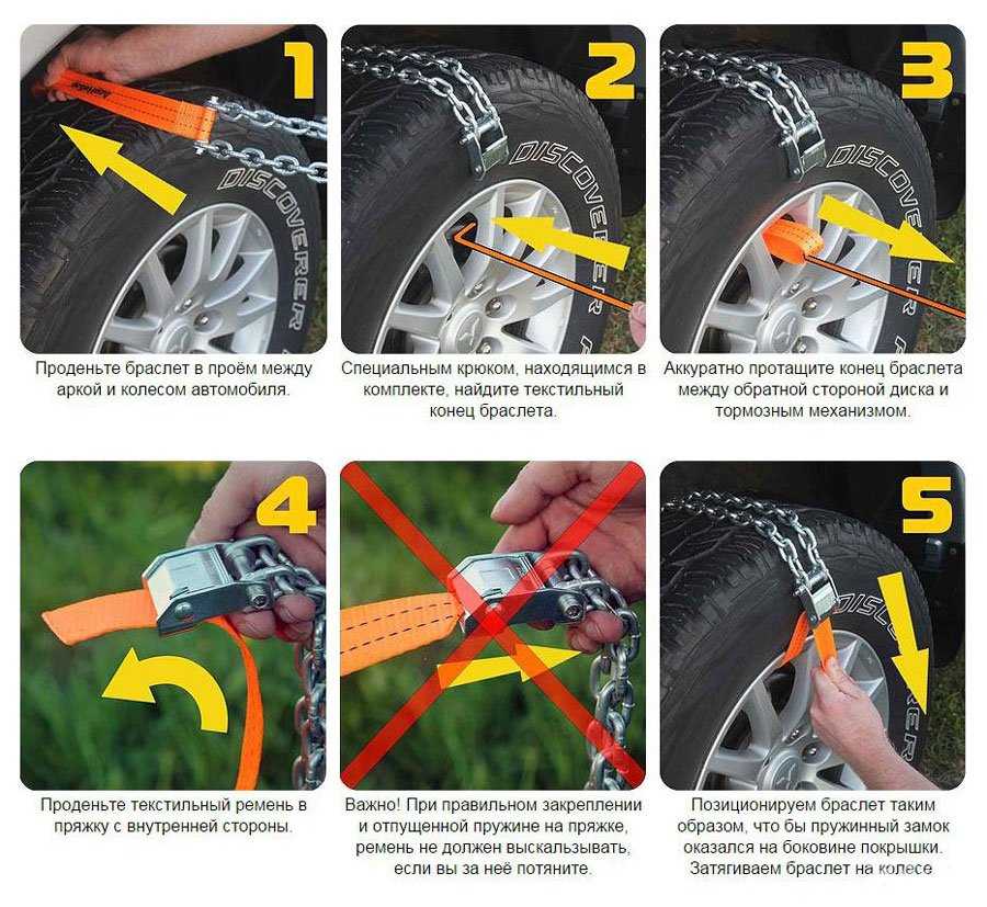 Цепи противоскольжения на колеса — пошаговое описание как изготовить и применять противоскользящие цепи (70 фото)