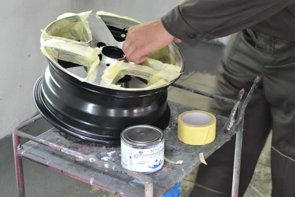 Покраска дисков своими руками: как и чем покрасить литые и штампованные диски на авто