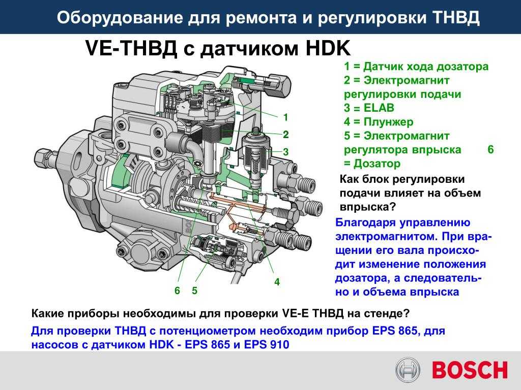 Регулировка топливной аппаратуры дизельных двигателей